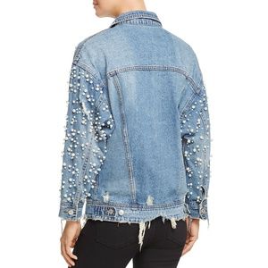 sunset and spring pearl jacket